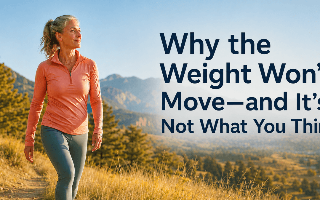 Why the Weight Won’t Move: Four Systems That Shape Metabolism, Energy, and Recovery